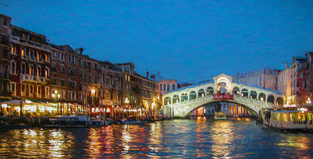 Rialto Brigde on the Grand Canal, Venice