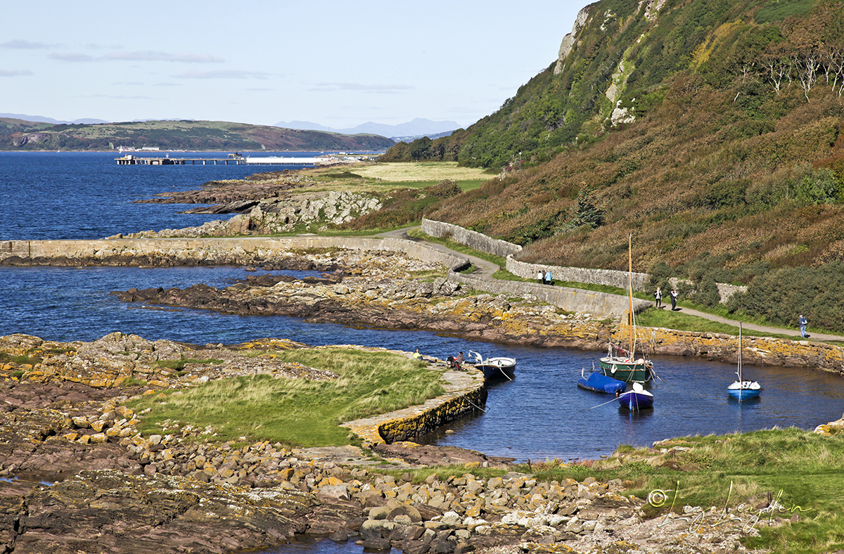 Portencross harbour