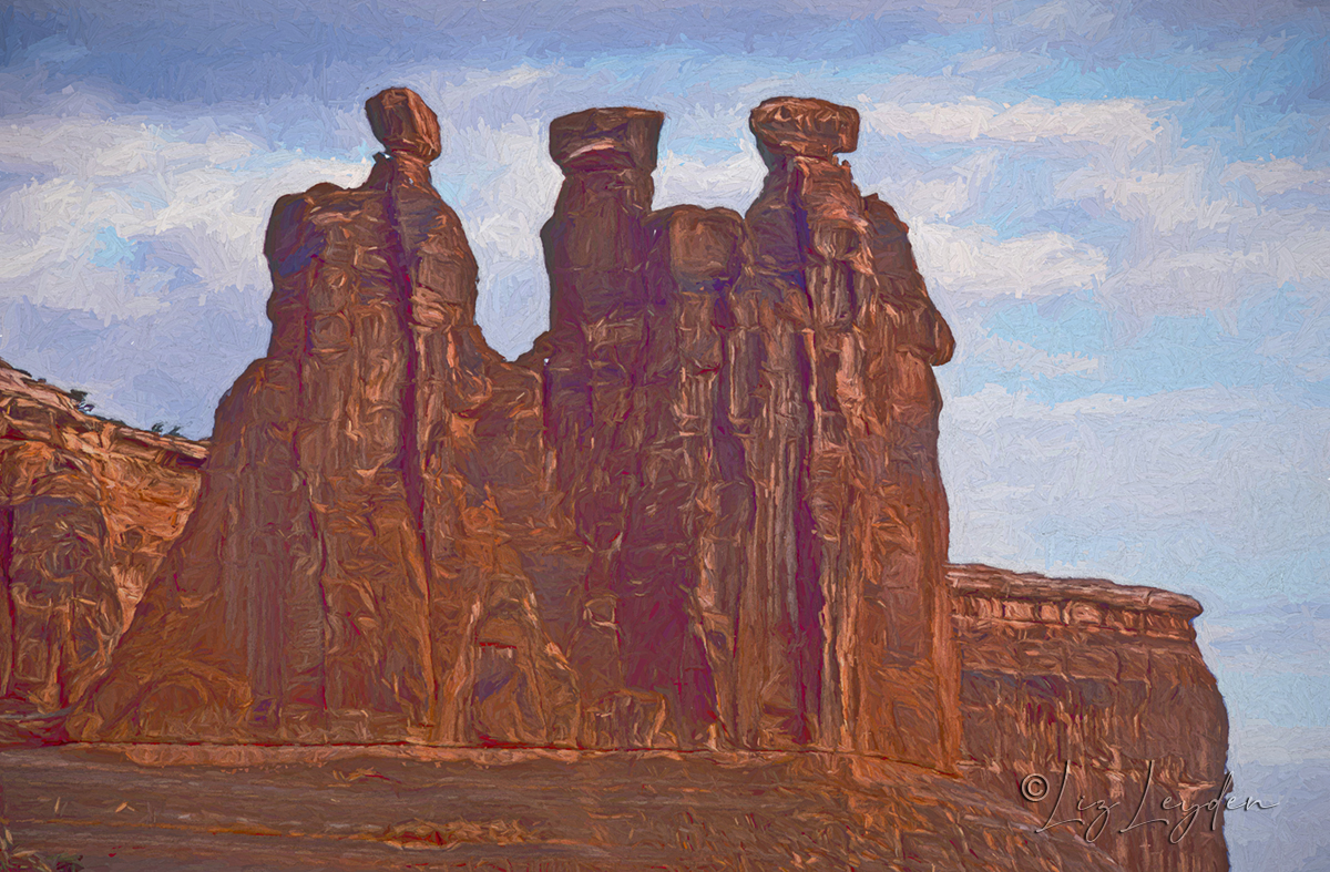 The Three Gossips, Arches NP