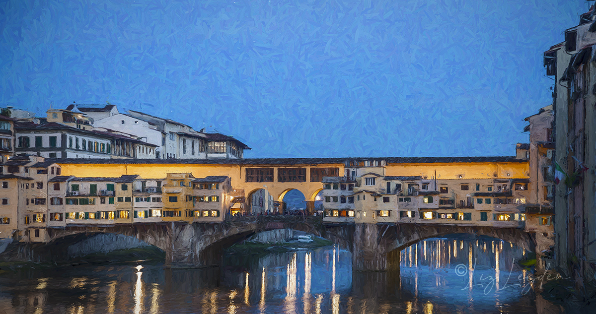 The Ponte Vecchio, Florence.